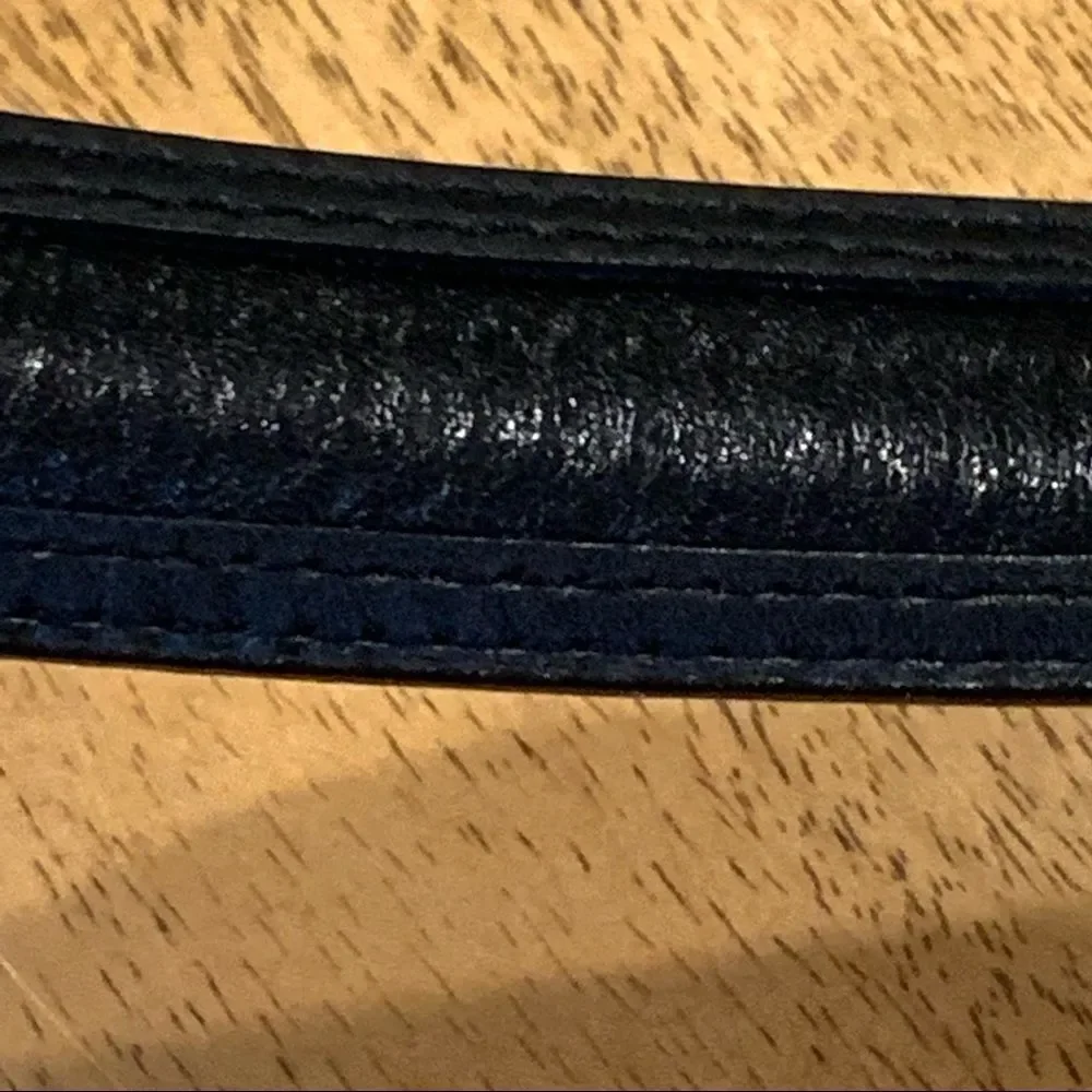 Brighton‎ Black Leather Belt 44